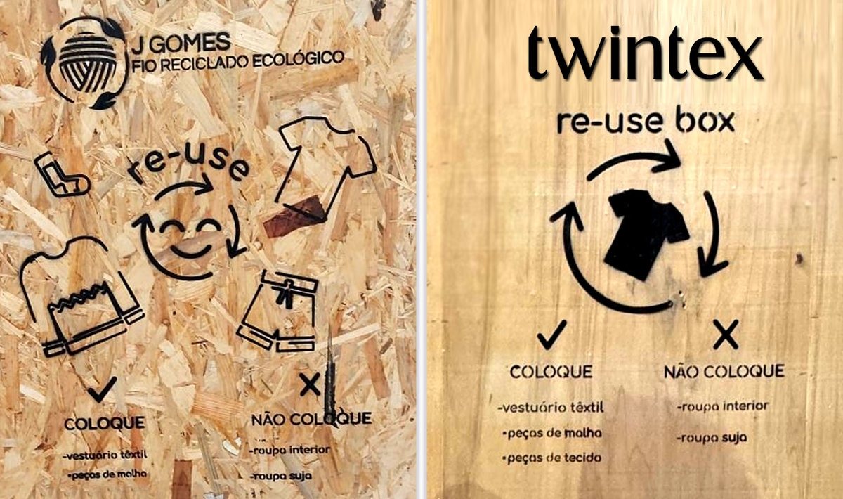 Twintex is part of the "Re-Use Box" Project